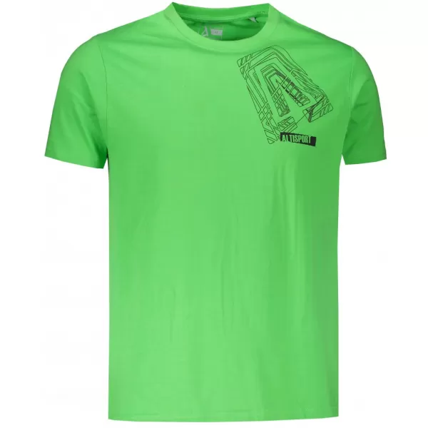  Dětské triko ALTISPORT ALK000JN745 LIMETKOVÁ 