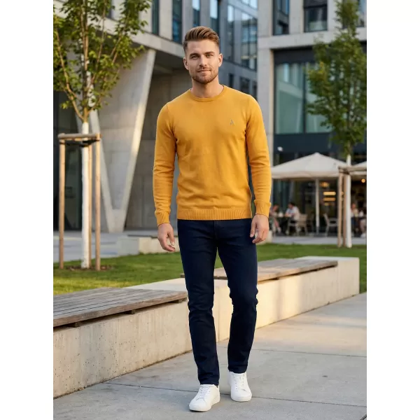  Pánský svetr ALTISPORT KAMIQ MPLS096 ŽLUTÁ 