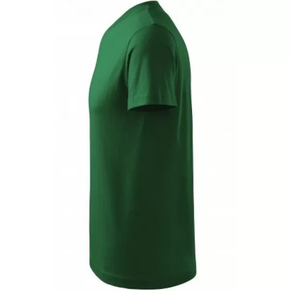  Pánské triko MALFINI V-NECK 102 LAHVOVĚ ZELENÁ 