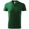 Pánské triko MALFINI V-NECK 102 LAHVOVĚ ZELENÁ