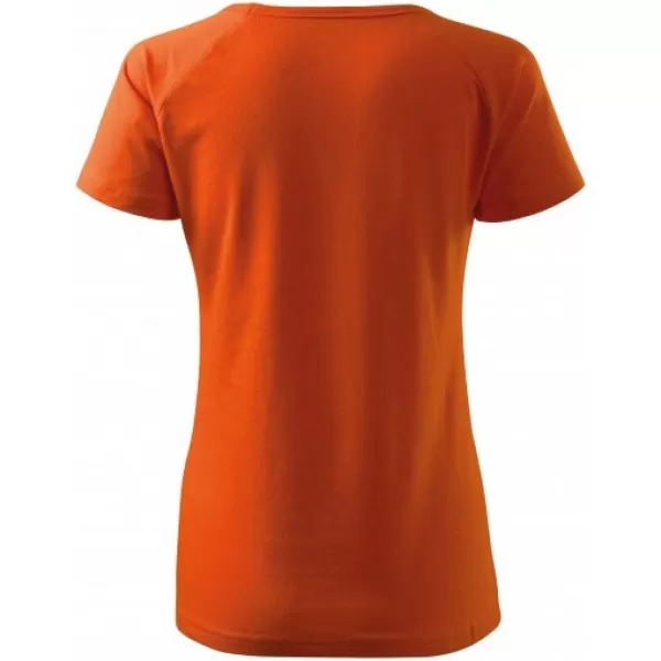  Dámské triko MALFINI DREAM 128 ORANŽOVÁ 