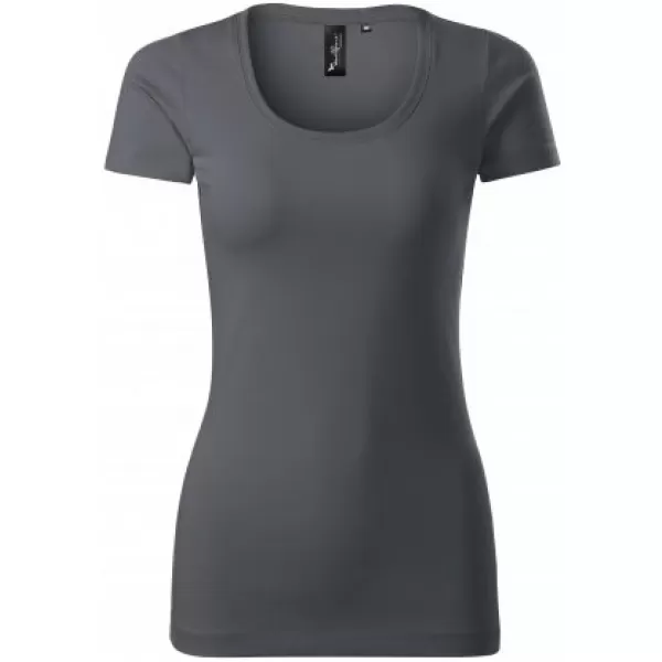  Dámské triko s krátkým rukávem MALFINI PREMIUM ACTION 152 LIGHT ANTHRACITE 