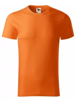 Pánské triko MALFINI NATIVE 173 ORANŽOVÁ