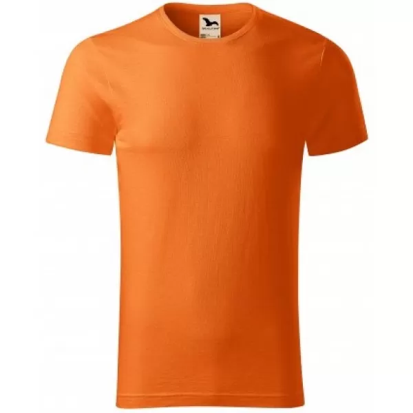  Pánské triko MALFINI NATIVE 173 ORANŽOVÁ 
