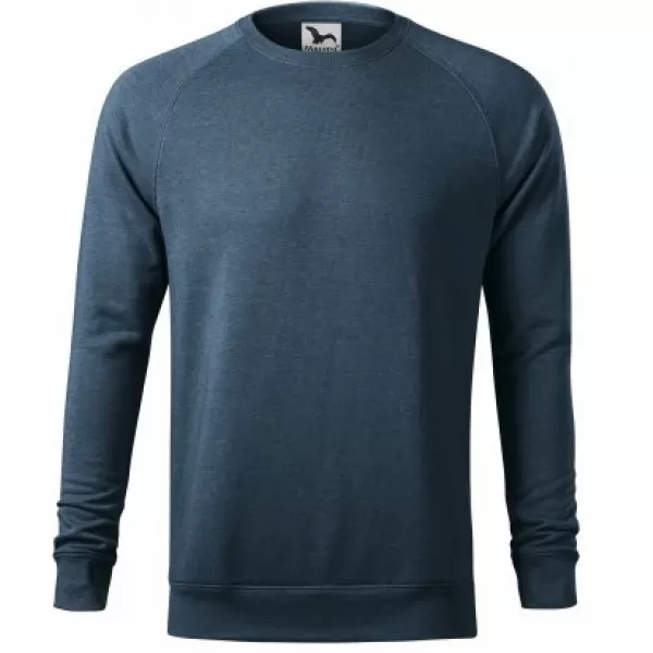  Pánská mikina MALFINI MERGER 415 TMAVÝ DENIM MELÍR 