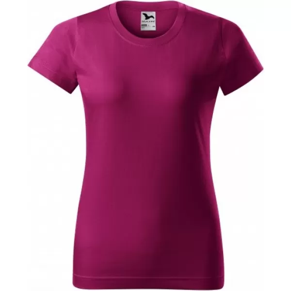  Dámské triko MALFINI BASIC 134 FUCHSIA RED 