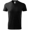 Pánské triko MALFINI V-NECK 102 ČERNÁ