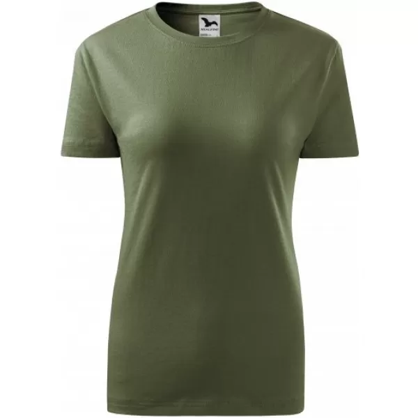  Dámské triko MALFINI BASIC 134 KHAKI 