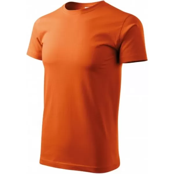  Pánské triko MALFINI HEAVY NEW 137 ORANŽOVÁ 