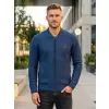 Pánský svetr ALTISPORT ZINAJ MPLS093 TMAVĚ MODRÁ