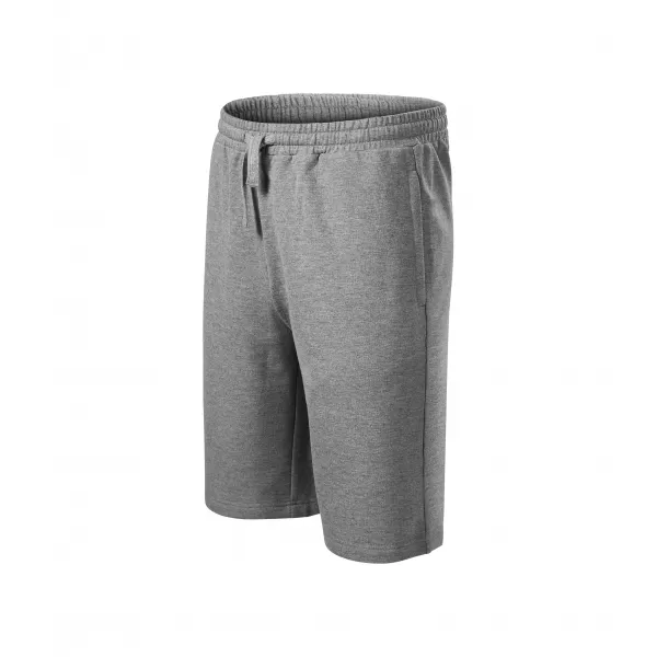  Pánské šortky MALFINI COMFY 611 TMAVĚ ŠEDÝ MELÍR 