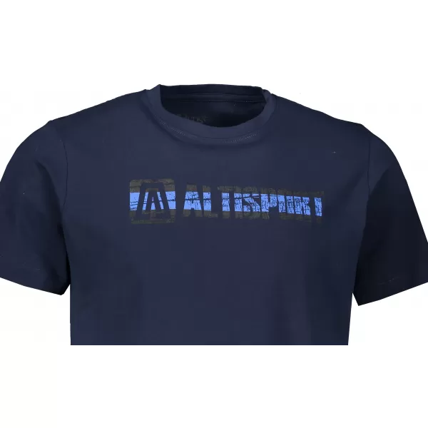  Pánské triko ALTISPORT BABER MTSS606 TMAVĚ MODRÁ 