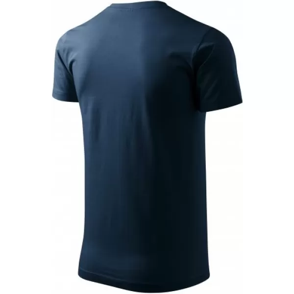  Pánské triko MALFINI HEAVY NEW 137 NÁMOŘNÍ MODRÁ 