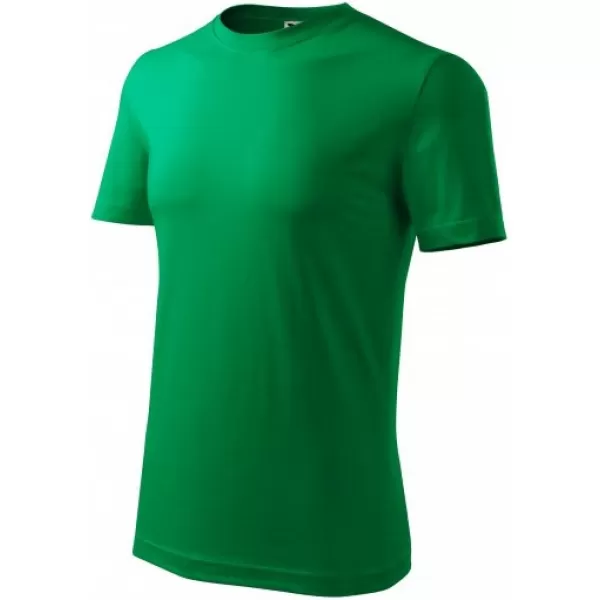  Pánské triko MALFINI CLASSIC NEW 132 STŘEDNĚ ZELENÁ 