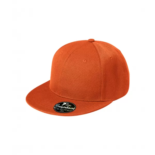  Kšiltovka MALFINI RAP 6P 302 ORANŽOVÁ 
