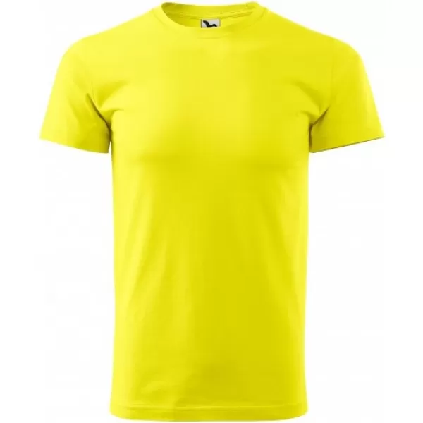  Pánské triko MALFINI HEAVY NEW 137 CITRONOVÁ 