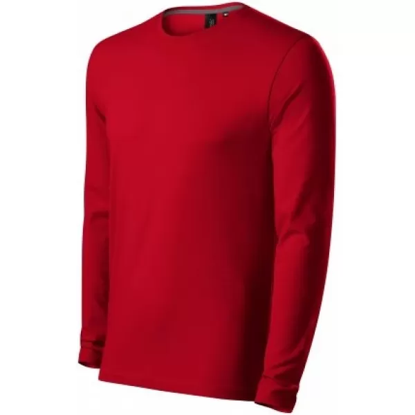  Pánské triko s dlouhým rukávem MALFINI PREMIUM BRAVE 155 FORMULA RED 