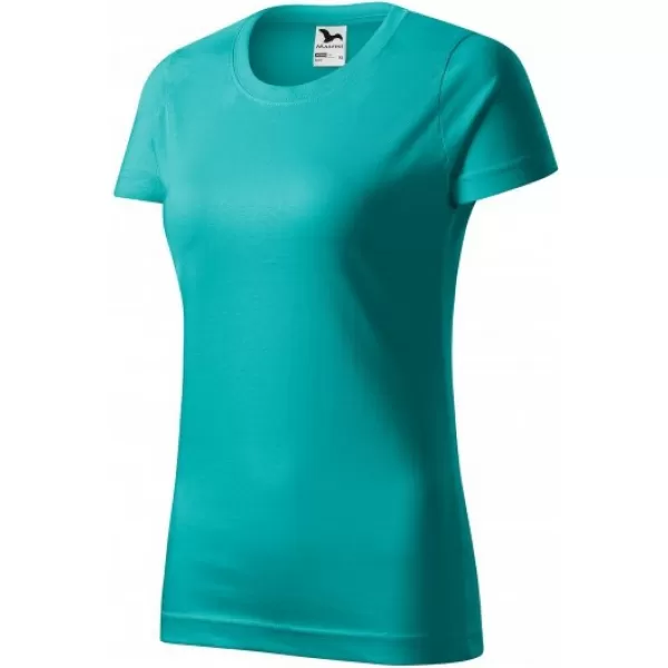  Dámské triko MALFINI BASIC 134 EMERALD 
