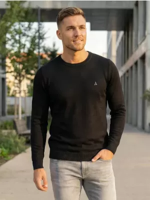 Pánský svetr ALTISPORT KAMIQ MPLS096 ČERNÁ