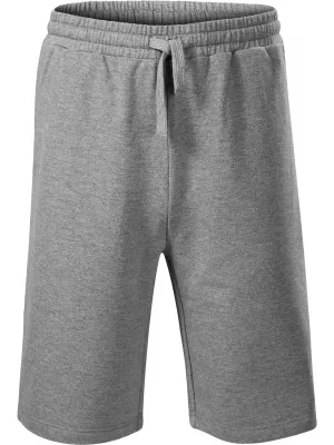 Pánské šortky MALFINI COMFY 611 TMAVĚ ŠEDÝ MELÍR