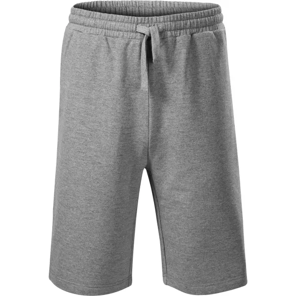  Pánské šortky MALFINI COMFY 611 TMAVĚ ŠEDÝ MELÍR 