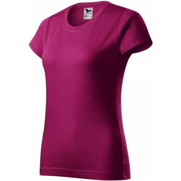  Dámské triko MALFINI BASIC 134 FUCHSIA RED 