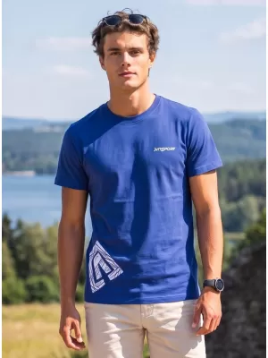 Pánské triko ALTISPORT ALM013129 KRÁLOVSKÁ MODRÁ