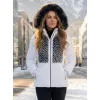 Dámská zimní bunda LUHTA ELLOLA OPTIC WHITE
