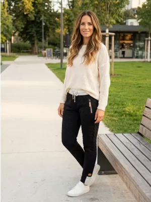 Dámské tepláky TORSTAI LAUSANNE BLACK