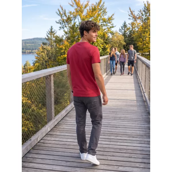  Pánské triko ALTISPORT ALM013129 MARLBORO ČERVENÁ 