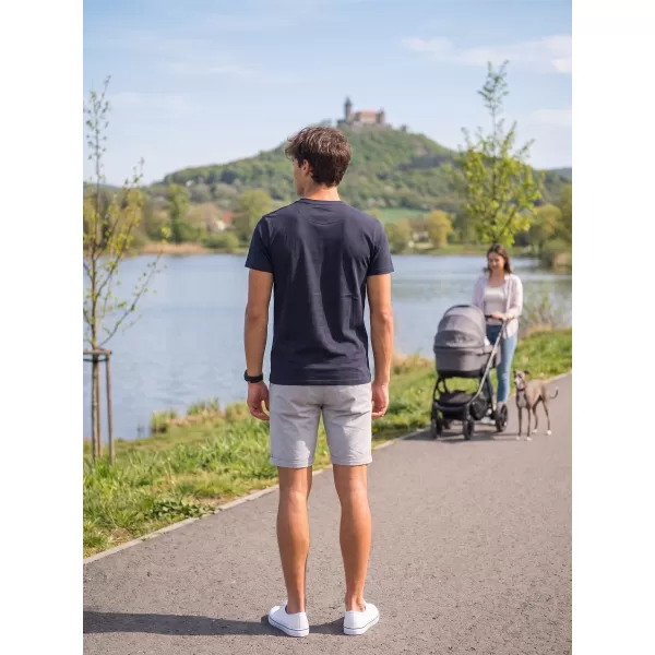  Pánské triko ALTISPORT ALM013129 NÁMOŘNÍ MODRÁ 