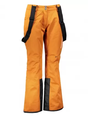 Dámské lyžařské kalhoty ALPINE PRO ANAPA 3 LPAS449 ORANŽOVÁ