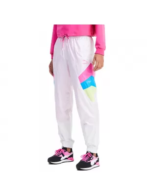 Dámské kalhoty PUMA TFS TRACK PANT WOVEN WHITE