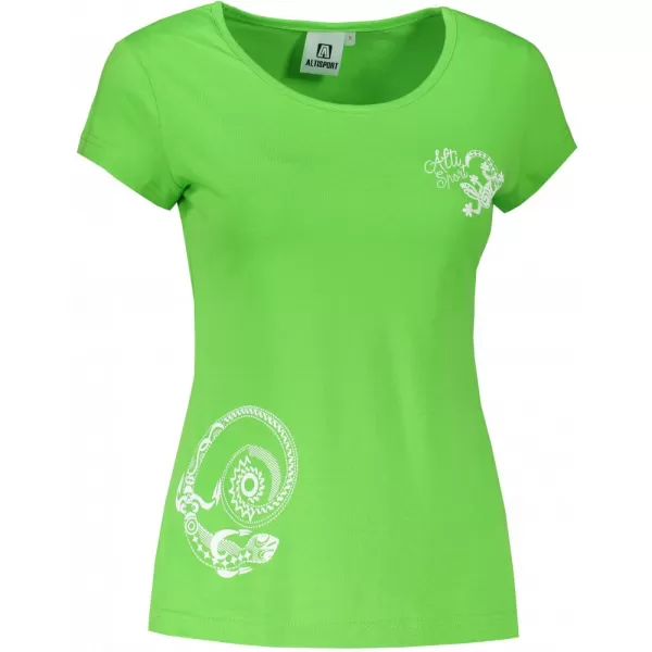  Dámské triko ALTISPORT ALW026122 APPLE GREEN 