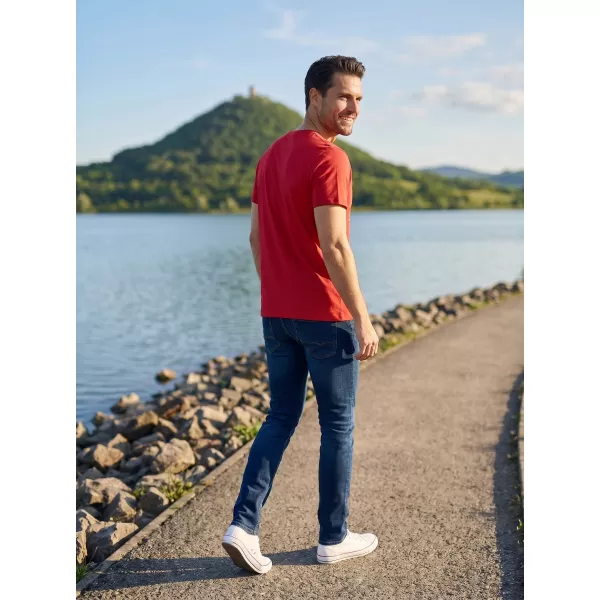  Pánské triko SAM 73 LIAM MT 768 ČERVENÁ 