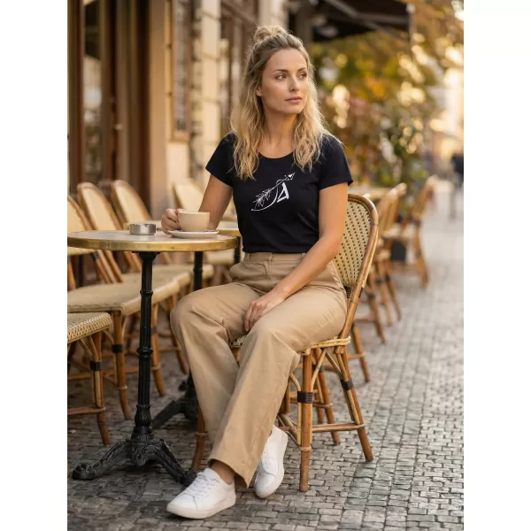  Dámské triko ALTISPORT ALW030F61 NÁMOŘNÍ MODRÁ 