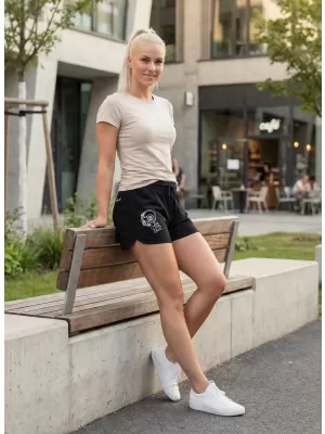 Dámské šortky ALTISPORT KAKOSA ČERNÁ