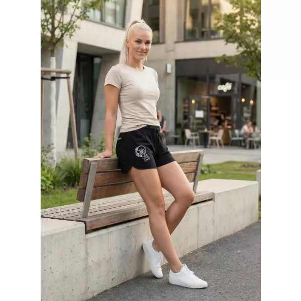  Dámské šortky ALTISPORT KAKOSA ČERNÁ 