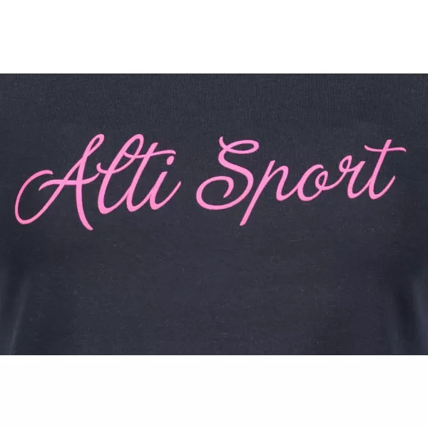  Dámské triko ALTISPORT ALW007122 NÁMOŘNÍ MODRÁ 