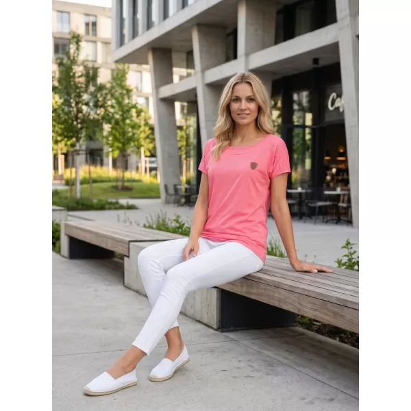  Dámské triko SAM 73 TRACEY WT 807 RŮŽOVÁ NEON 
