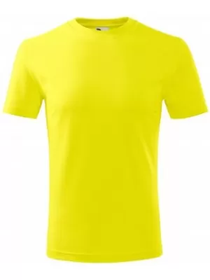Dětské triko MALFINI CLASSIC NEW 135 CITRONOVÁ