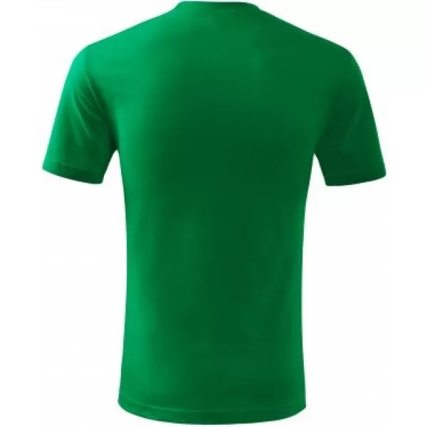  Dětské triko MALFINI CLASSIC NEW 135 STŘEDNĚ ZELENÁ 
