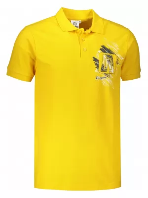 Pánské triko ALTISPORT ALM032203 ŽLUTÁ