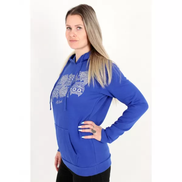  Dámská mikina ALTISPORT ALW005JN795 KRÁLOVSKÁ MODRÁ 