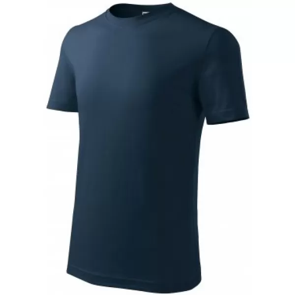  Dětské triko MALFINI CLASSIC NEW 135 NÁMOŘNÍ MODRÁ 