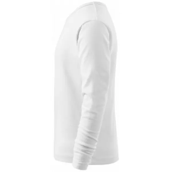  Dětské triko MALFINI FIT-T LS 121 BÍLÁ 