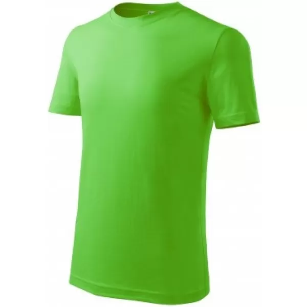  Dětské triko MALFINI CLASSIC NEW 135 APPLE GREEN 