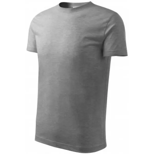  Dětské triko MALFINI CLASSIC NEW 135 TMAVĚ ŠEDÝ MELÍR 