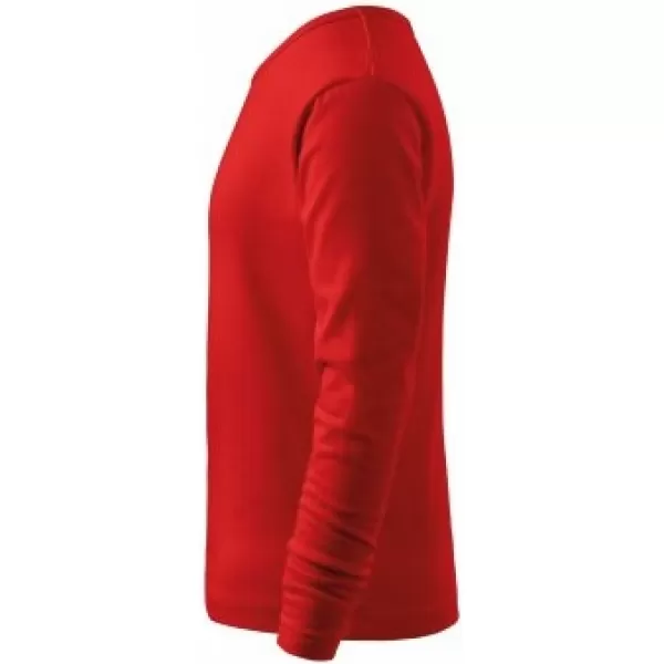  Dětské triko MALFINI FIT-T LS 121 ČERVENÁ 