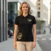 Dámské triko ALTISPORT ALW026210 ČERNOZLATÁ